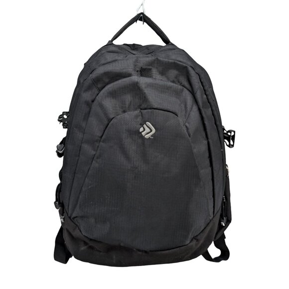 Outdoor Products Backpack Black Ripstop Laptop Sleeve Pockets Lightweight 16" - Picture 1 of 16